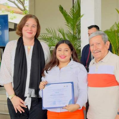 Cierre de Curso Básico de Gestión para la Reducción del Riesgo y Curso Básico de Cartografía dirigido a servidores públicos de MARENA